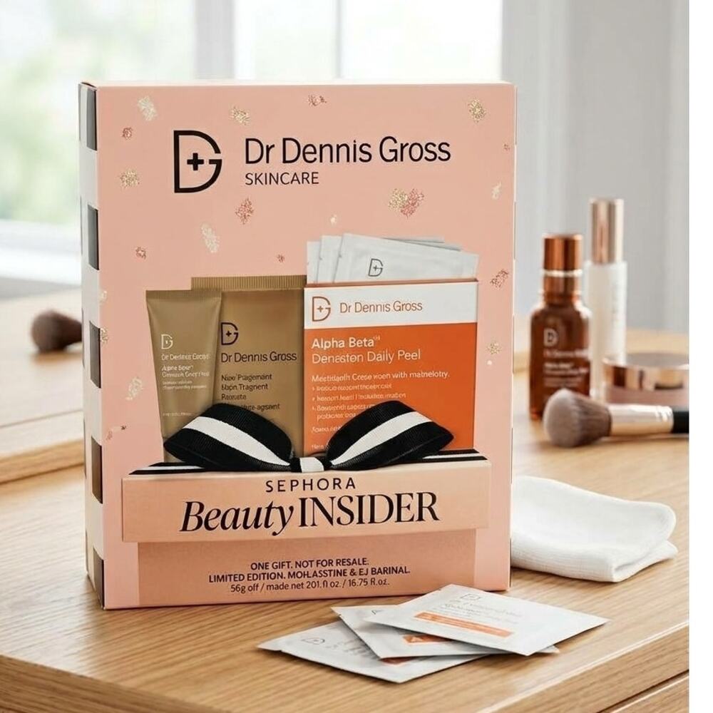 Dr. Dennis Gross Beauty Insider - 3 pc Set - NEW in Box